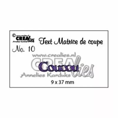 Matrice de coupe \ Coucou\ 