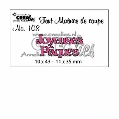 Matrice de coupe \ Joyeuses p�ques\ 