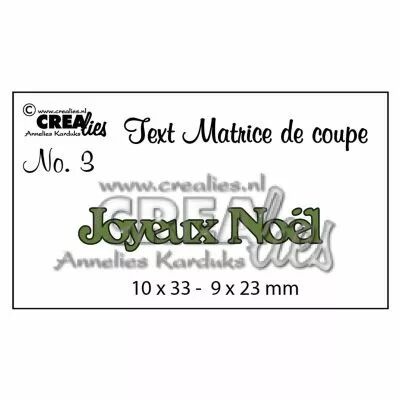 Matrice de coupe \ Joyeux No�l\ 