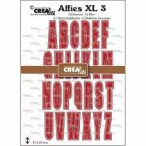 Matrice de coupe Alphabet 55mm Capitals with shadow