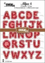 Matrice de coupe Alphabet Alfies diesset no. 4, Capital letters and shadows