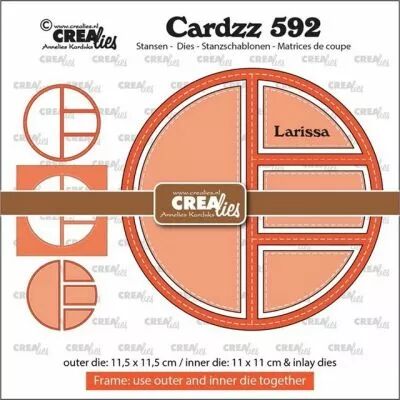 Matrice de coupe Cardzz Frame & Inlay Larissa