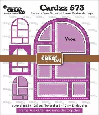 Matrice de coupe Cardzz Frame & Inlays Yvon (6 shapes)