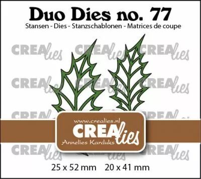 Matrice de coupe Duo Dies Open Holly Leafs