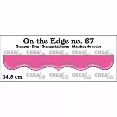 Matrice de coupe On The Edge Die No.67 with Little Stripes