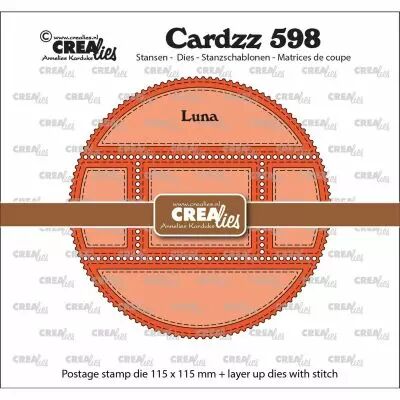 Matrice de coupe Postage Stamp Frame Luna