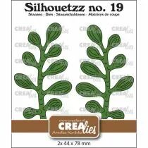 Matrice de coupe Silhouetzz die Leaves 20 XL
