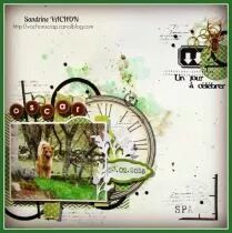 Matrice de coupe texte no. 104 Un jour &agrave; c&eacute;l&eacute;brer