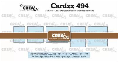 Matrices Cardzz n� 494, bandes d\'intercalage pour CLCZ453, 454, 455 et Xtra97, 98, 103