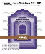 Matrices Crea-Nest-Lies XXL dies no. 195, Panel D smooth