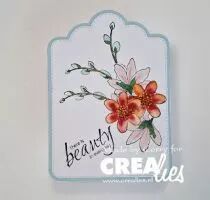 Matrices Crea-Nest-Lies XXL n&deg; 184, panneau B avec ligne de couture