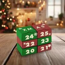 Matrices de D&eacute;coupe Bo&icirc;te de Calendrier de l\'Avent 14pcs