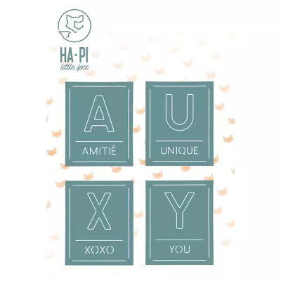 Matrices de d�coupe Cartes amiti�