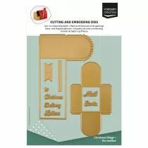 Matrices de D&eacute;coupe et de Gaufrage 3D Bo&icirc;te aux Lettres 10pcs