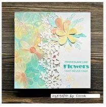 Matrices de D&eacute;coupe et de Gaufrage by Carla Creates Bloom 6pcs