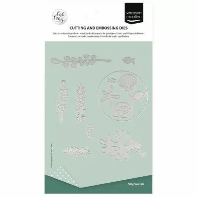 Matrices de D�coupe et de Gaufrage by Carla Creates Silly Sea Life 13pcs