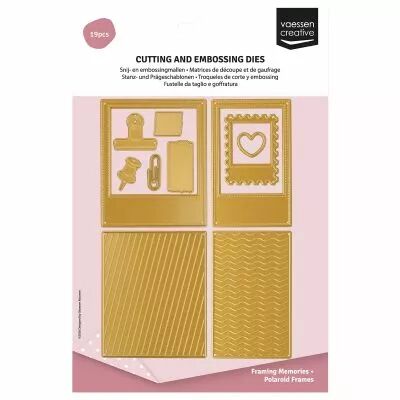 Matrices de D�coupe et de Gaufrage Cadres Polaroid 11pcs
