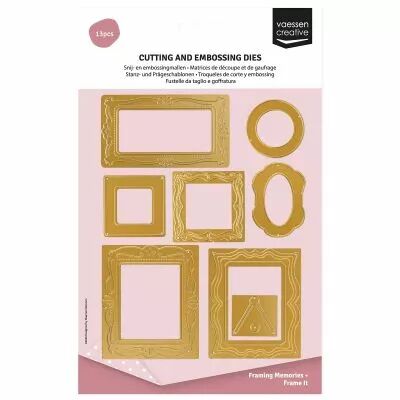 Matrices de D�coupe et de Gaufrage Encadr� 8pcs