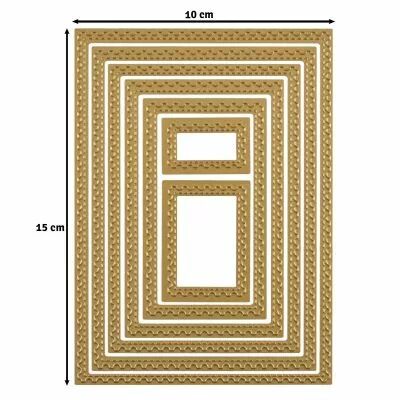 Matrices de D�coupe et de Gaufrage Timbres 7pcs