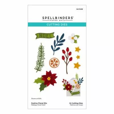 Matrices de D�coupe Festive Floral Mix
