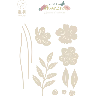 Matrices de d�coupe Fleurs des champs - HA PI Little Fox