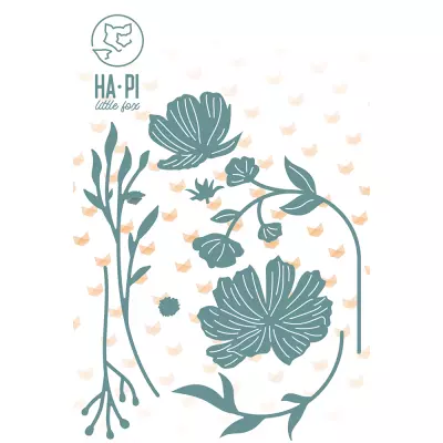 Matrices de d�coupe Jolies fleurs