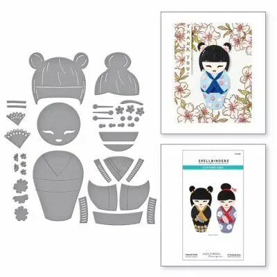 Matrices de D�coupe Kokeshi Dolls