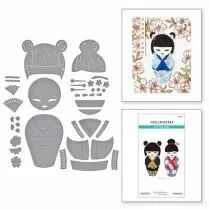 Matrices de D&eacute;coupe Kokeshi Dolls