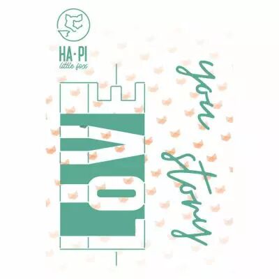 Matrices de d�coupe Love pop up - HA PI Little Fox
