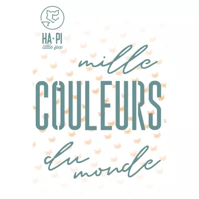 Matrices de d�coupe milles couleurs - HA PI Little Fox