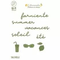 Matrices de découpe Mots d\'été