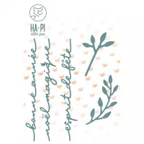 Matrices de d&eacute;coupe No&euml;l magique - HA PI Little Fox