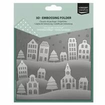 Matrices de D&eacute;coupe Paysage enneig&eacute; 15x15 pi&egrave;ces