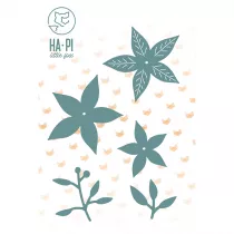 Matrices de d&eacute;coupe Poinsettias - HA PI Little Fox