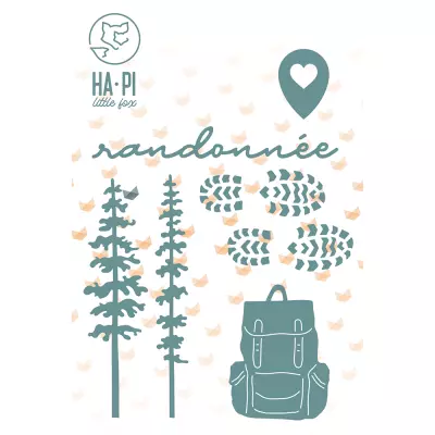 Matrices de d�coupe Randonn�e - HA PI Little Fox