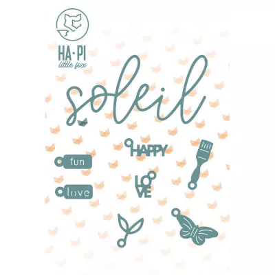 Matrices de d�coupe Soleil - HA PI Little Fox