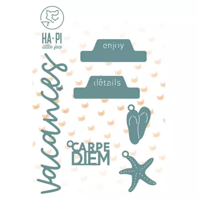 Matrices de d�coupe Vacances - HA PI Little Fox