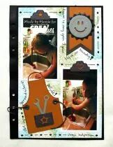 Matrices X-tra n&deg; 18, Tablier (petit)