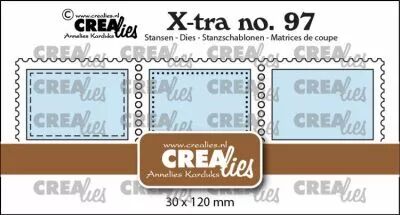 Matrices X-tra n� 97, 3 timbres align�s horizontalement