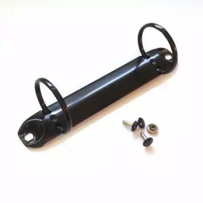 MECANISME CLASSEUR 2 ANNEAUX DIAMETRE 30 MM NOIR