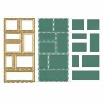 Mini Matrices de Découpe Timbres