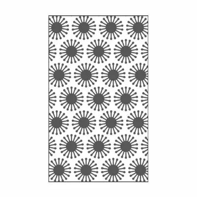 MINI PLAQUE A EMBOSSER BLOOMS