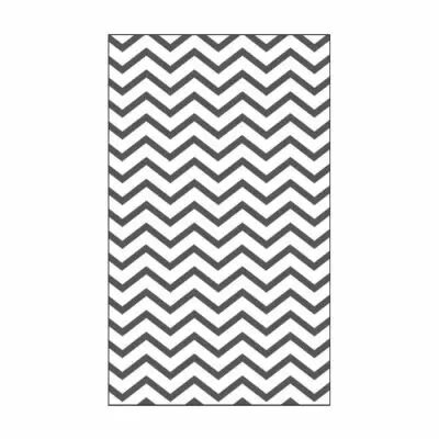 MINI PLAQUE A EMBOSSER ZIGZAG LINE