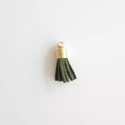 MINI POMPON - VERT FONCE