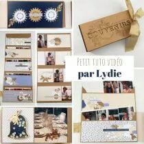 MINI TUTORIEL VIDEO ALBUM DE NOEL PAR LYDIE