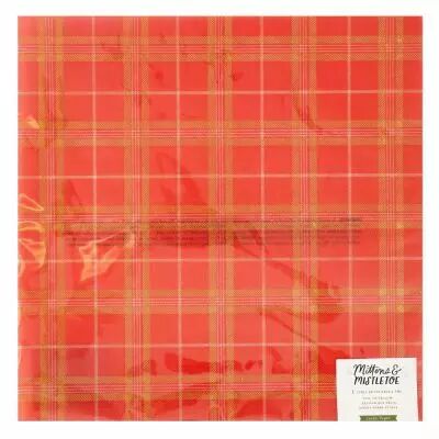 Mittens & Mistletoe Specialty Paper 12\ X12\ Foiled Vellum- So Festive