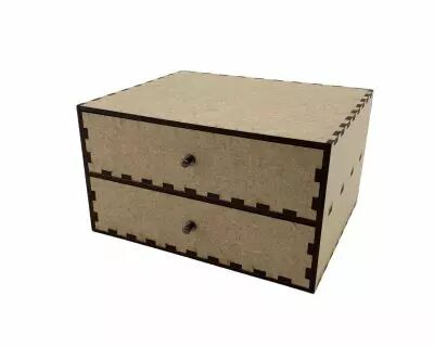 MODULE 16,2 CM - 2 TIROIRS
