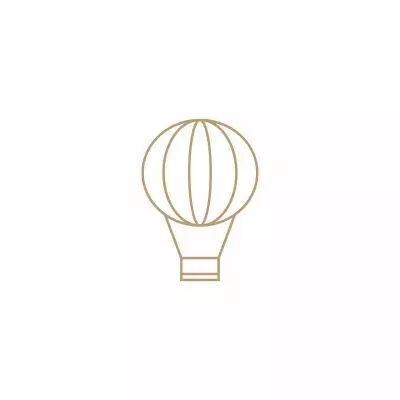 MONTGOLFIERE A DECORER MDF 3 MM