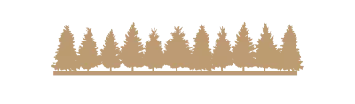 MOT AVEC BANDE SILHOUETTE SAPINS MDF 3 MM