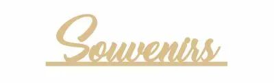 MOT AVEC BANDE VACANCES MDF 3 MM